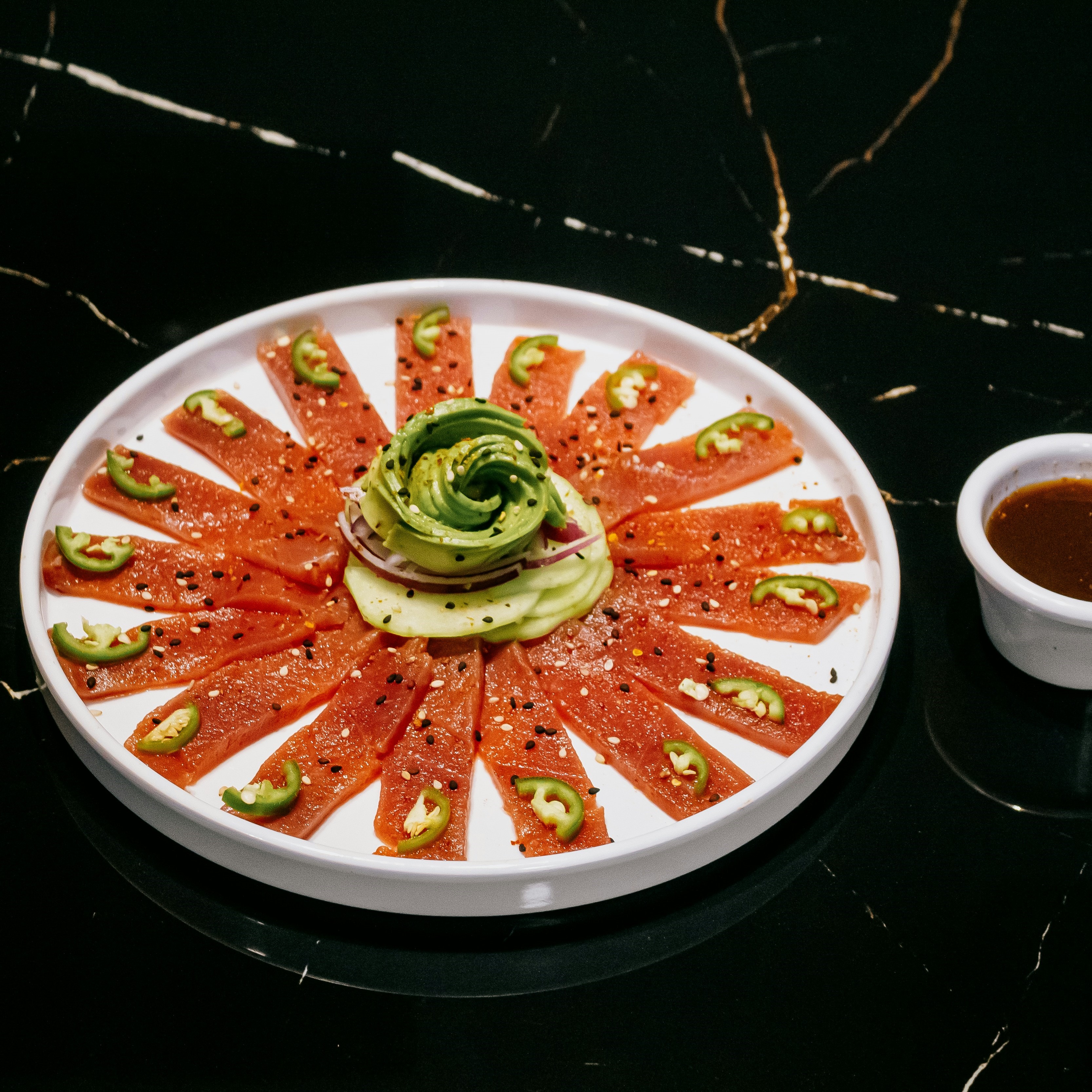 Scallop carpaccio